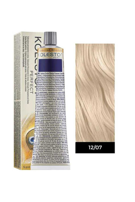 Wella Professionals, Koleston Perfect, Permanent Hair Dye, 12/07 , 60 ml - Feel You