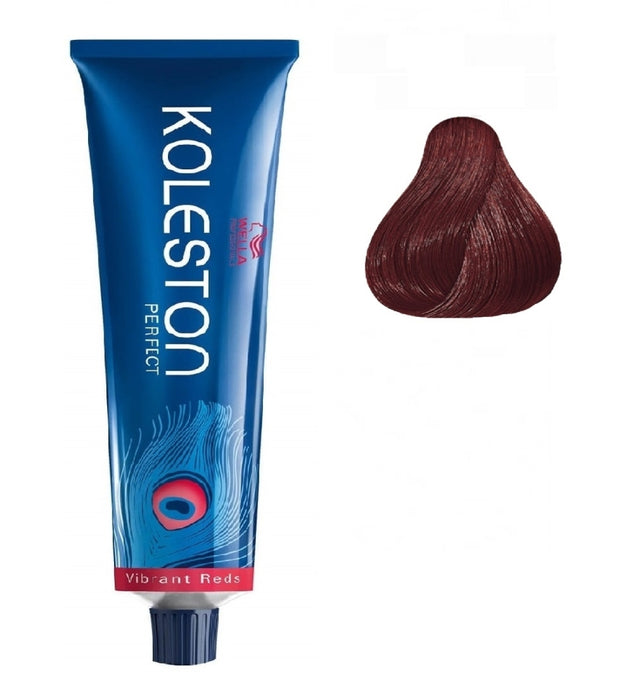 Wella Professionals, Koleston Perfect, Permanent Hair Dye, 55/55 Light Brown Intensive Mahogany Intensive, 60 ml - Feel You