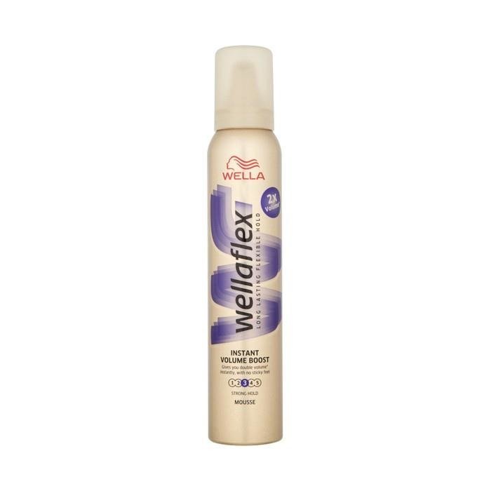 Wella, Wellaflex Instant Volume Boost, Hair Styling Mousse, For Volume, Strong Hold, 200 ml - Feel You
