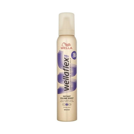 Wella, Wellaflex Instant Volume Boost, Hair Styling Mousse, For Volume, Strong Hold, 200 ml - Feel You