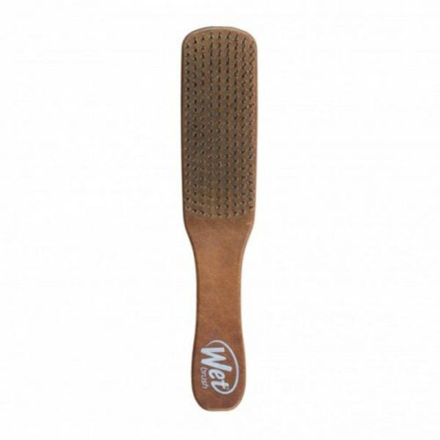 Wet Brush, Men, Detangler, Hair Brush, Brown Leather, Detangle - Feel You