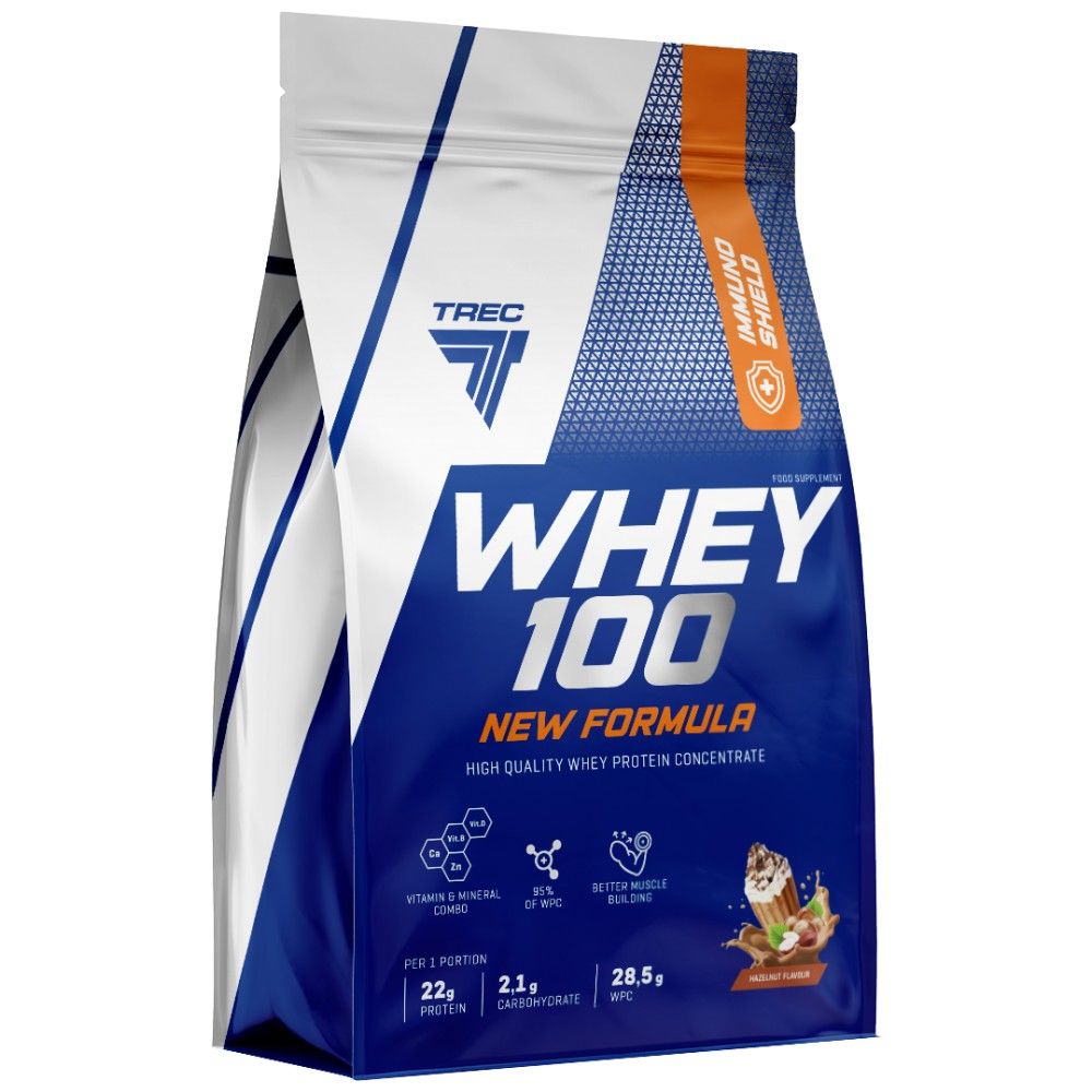 Whey 100 | High Quality Whey Protein Concentrate with Immuno Shield - 2000 грама - Feel You
