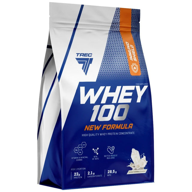 Whey 100 | High Quality Whey Protein Concentrate with Immuno Shield - 700 грама - Feel You