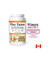 Чист суроватъчен протеин Whey Factors® - Неовкусен, за мускули и възстановяване, 1 kg прах - Feel You