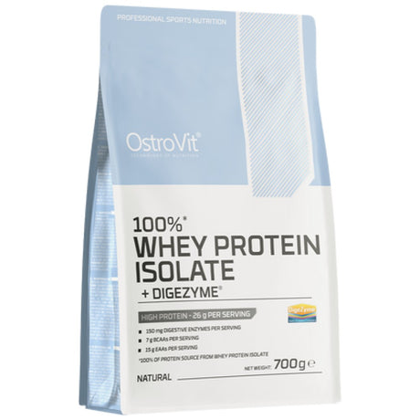 Whey Protein Isolate + DigeZyme® Digestive Enzymes - 700 грама - Feel You