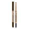 Wibo, 2 in 1 Eyebrow System, Eyebrow Cream  Pencil, Powder & Brush 3-In-1, 3, Dark Brown, 0.2 g - Feel You