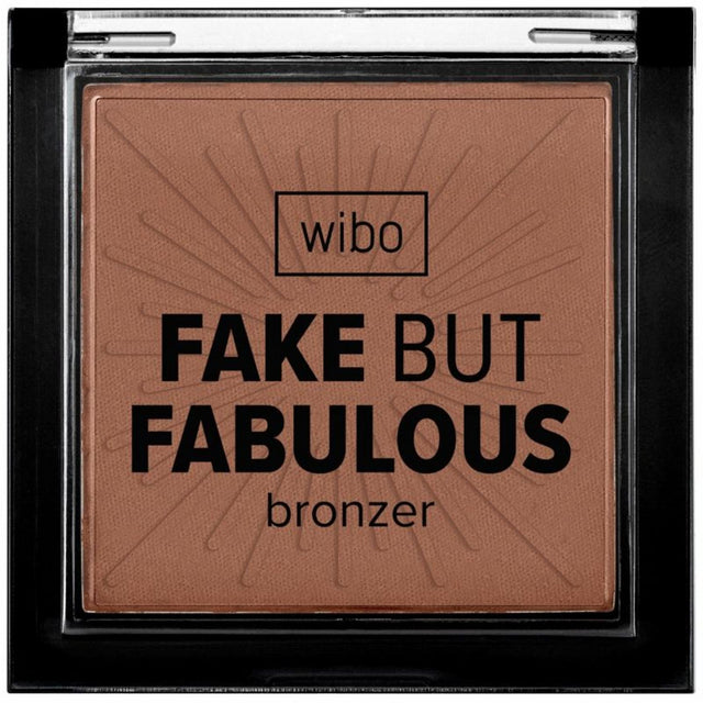 Wibo, Fake But Fabulous, Contouring, Bronzer Compact Powder, 03, Praline, 9 g - Feel You