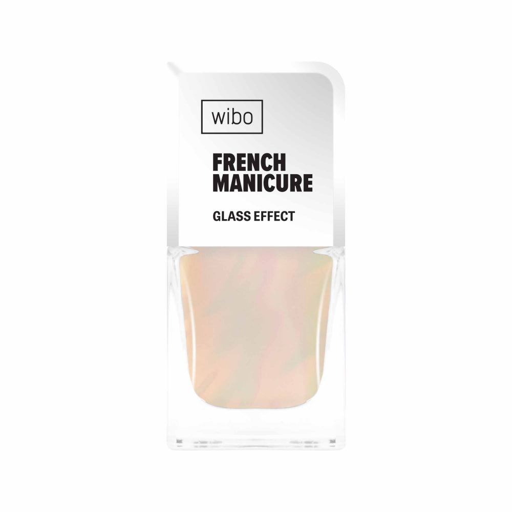 Wibo, French Manicure, Glass Effect, Nail Polish, 10, 8.5 ml - Feel You