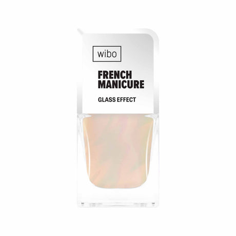 Wibo, French Manicure, Glass Effect, Nail Polish, 10, 8.5 ml - Feel You