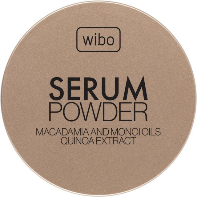 Wibo, Serum Powder Macadamia, Quinoa, Absorbs oil, Loose Setting Powder, Transparent, 10 g - Feel You