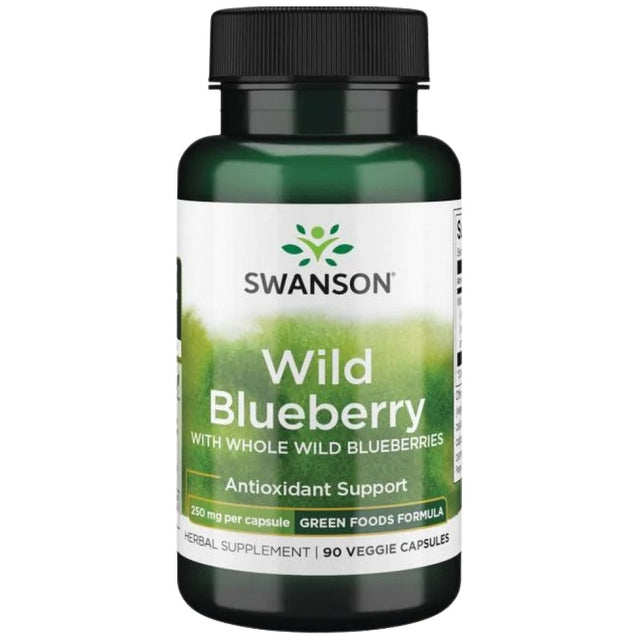Wild Blueberry 250 mg 90 капсули - Feel You