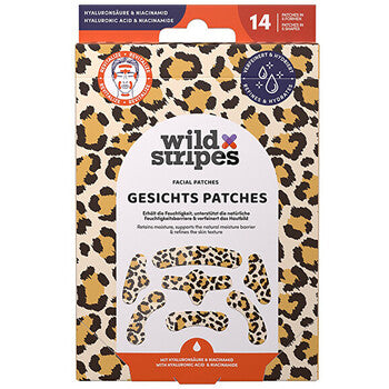 Wild Stripes - Animal Leo Facial Patches - Hydrokoloidní náplasti na pleť ( 14 ks ) - Feel You