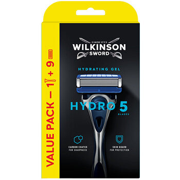 Wilkinson Sword - Hydro 5 Set - Shaver with one head + spare head (8 pcs) - Feel You