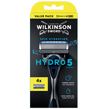 Wilkinson Sword - Hydro 5 Skin Hydration - Razor + 4 heads - Feel You