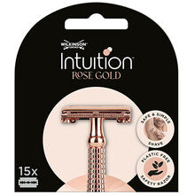 Wilkinson Sword - Intuition Double Edge Rose Gold Blades ( 15 pcs ) - Feel You