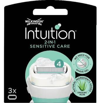Wilkinson Sword - Intuition Sensitive Care (3pcs) - Replacement head for sensitive skin - Feel You