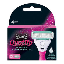 Wilkinson Sword - Quattro for Women (3 pcs) - Spare head - Feel You