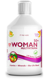 Women 50+ мултивитамини за жени с колаген 1497 мг - 149 активни съставки /500 мл/ - Feel You