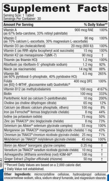 Women's Multivitamin One Daily - 30 Таблетки - Feel You