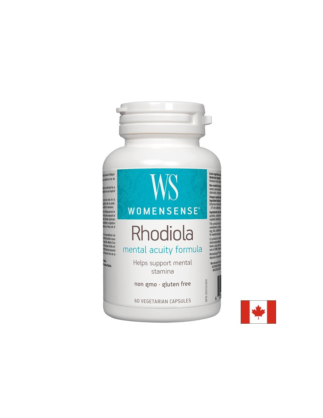 WomenSense Rhodiola 500 mg - 60 капсули - Feel You
