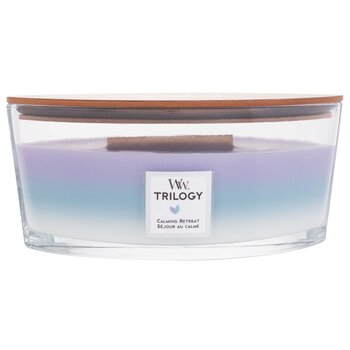 WoodWick - Calming Retreat Trilogy Ship (quiet refuge) - Scented candle - 453.6g - Feel You