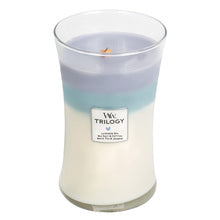 WoodWick - Calming Retreat Trilogy Vase (Peaceful Refuge) - Scented Candle - 609.5g - Feel You