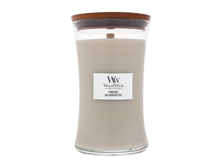WoodWick - Fireside Vase (fireplace) - Scented candle - 609.5g - Feel You