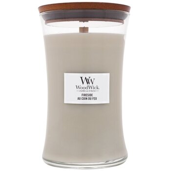 WoodWick - Fireside Vase (fireplace) - Scented candle - 85.0g - Feel You