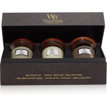 WoodWick - Mini Woody Gift set of small candles - 85.0g - Feel You