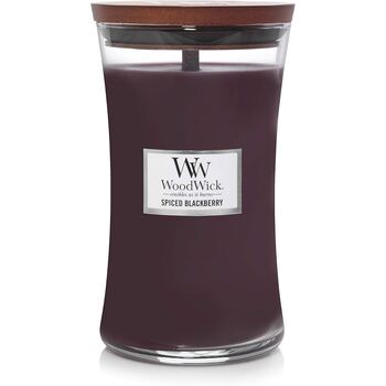 WoodWick - Spiced Blackberry Vase (Spicy Blackberry) - Scented candle - 609.5g - Feel You