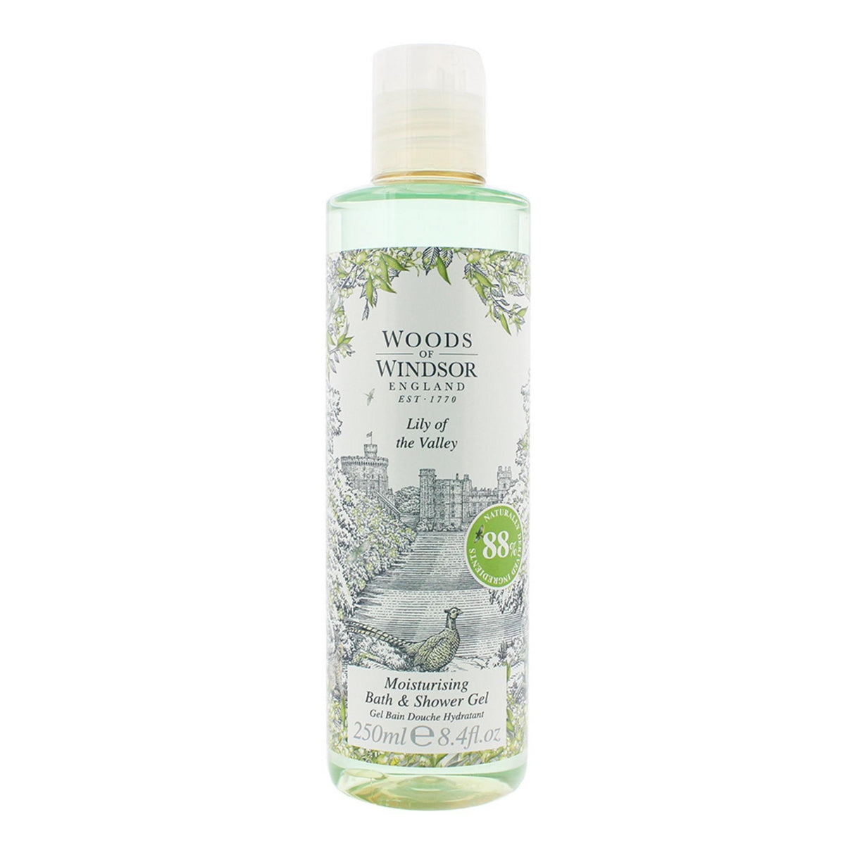 Woods Of Windsor, Lily Of The Valley, Moisturizing, Shower Gel, For All Skin Types, 250 ml - Feel You