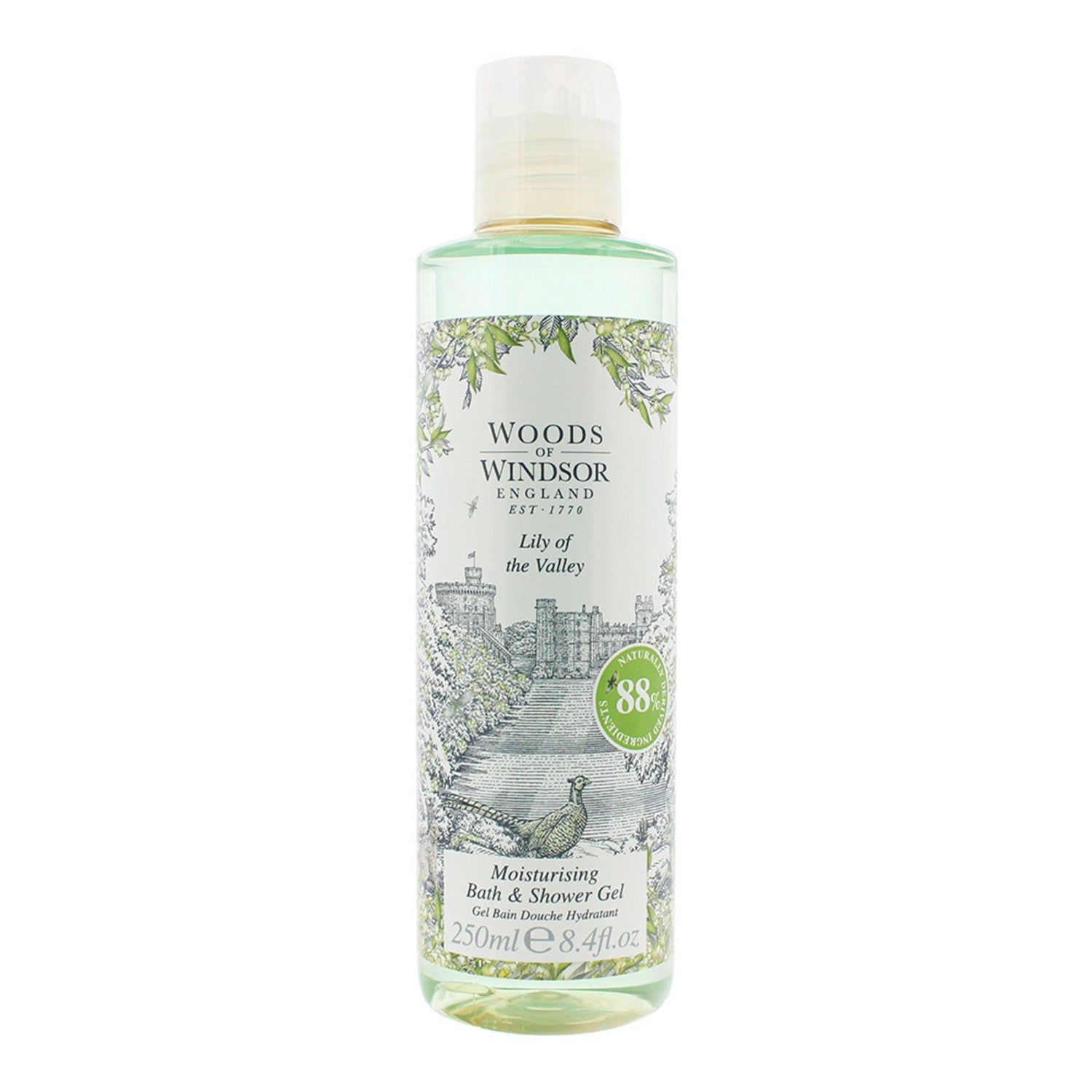 Woods Of Windsor, Lily Of The Valley, Moisturizing, Shower Gel, For All Skin Types, 250 ml - Feel You