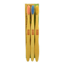XPel - XOC Toothbrush Soft (3 pcs) - Bamboo toothbrush - Feel You