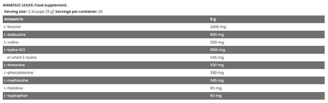 Xtreme Napalm LEAA 9 | Leucine Enriched Essential Amino Acids - 8 грама - Feel You