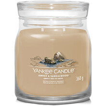 Yankee Candle - Amber & Sandalwood Signature Candle (amber and sandalwood) - 368.0g - Feel You