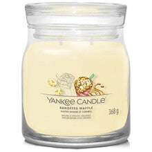 Yankee Candle - Banoffee Waffle Signature Candle (waffles with bananas and caramel) - 368.0g - Feel You