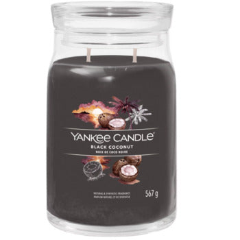 Yankee Candle - Black Coconut Signature Candle (black coconut) - 368.0g - Feel You