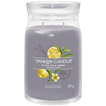 Yankee Candle - Black Tea & Lemon Signature Candle (black tea and lemon) - 567.0g - Feel You
