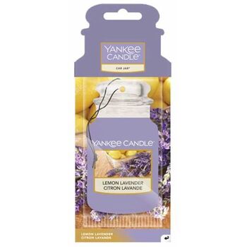 Yankee Candle - Lemon Lavender Ultimate Car Jar (paper with lavender) - Paper car tag - Feel You