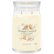 Yankee Candle - Soft Wool & Amber Signature Candle (soft wool and amber) - 368.0g - Feel You