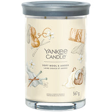 Yankee Candle - Soft Wool & Amber Signature Tumbler Candle (soft wool and amber) - 567.0g - Feel You