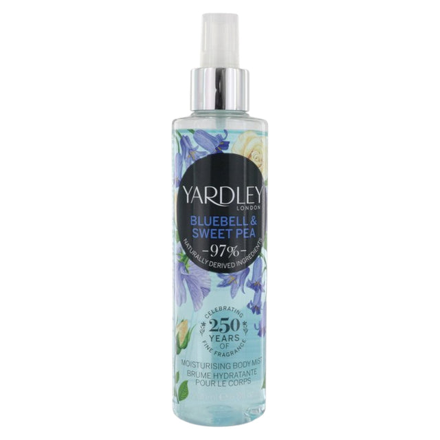Yardley, Bluebell and Sweetpea, Scented Spray, For Women, 200 ml - Feel You