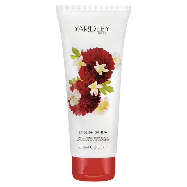 Yardley, English Dahlia, Exfoliating, Body Scrub, 200 ml - Feel You