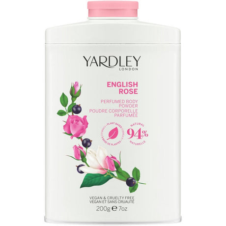 Yardley, English Rose, Body Powder, 200 g - Feel You