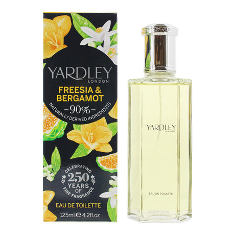 Yardley, Freesia and Bergamot, Eau De Toilette, For Women, 125 ml - Feel You