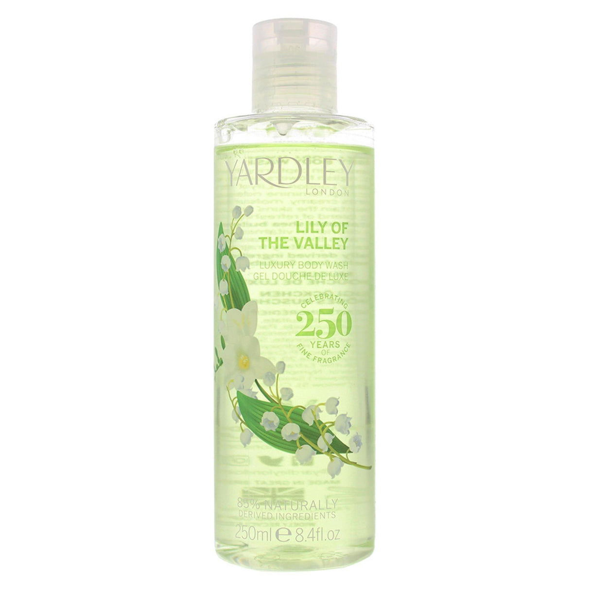 Yardley, Lily Of The Valley, Moisturizing, Body Wash, 250 ml - Feel You