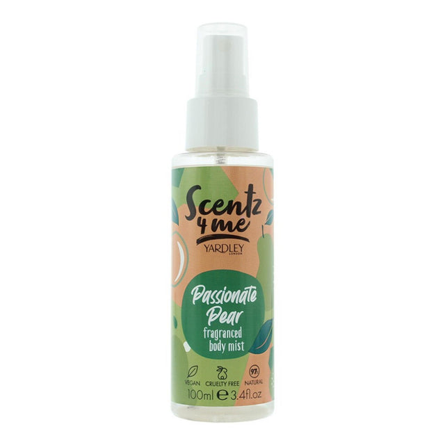 Yardley, Scentz 4 Me Passionate Pear, Scented Spray, For Women, 100 ml - Feel You