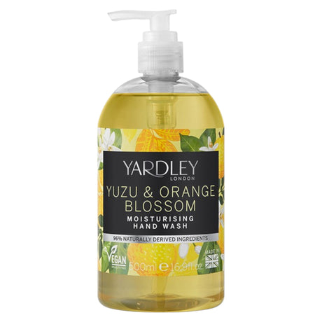 Yardley, Yuzu & Orange Blossom, Cleansing, Hand Gel, 500 ml - Feel You