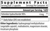 Yohimbe HCL 2 mg 90 капсули - Feel You