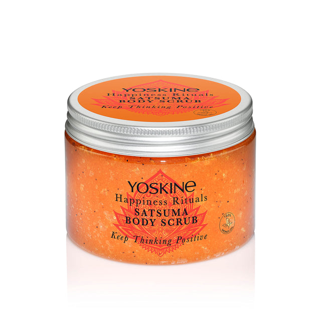Yoskine, Happiness Rituals, Satsuma, Peeling, Body Scrub, 300 ml - Feel You